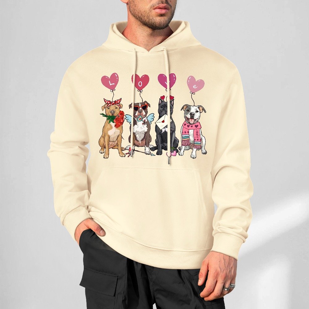 New Pure cotton hooded sweater Multiple colors available - Image 3