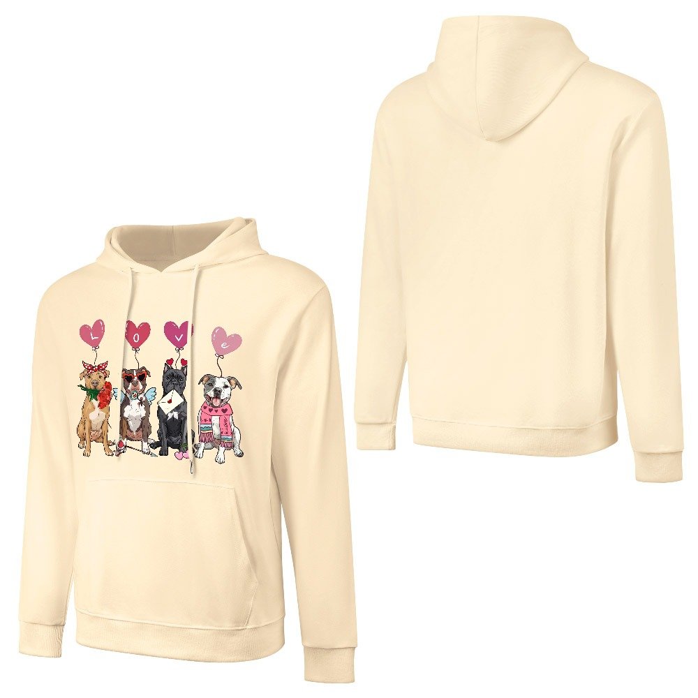 New Pure cotton hooded sweater Multiple colors available - Image 4